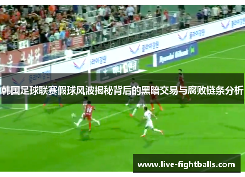 韩国足球联赛假球风波揭秘背后的黑暗交易与腐败链条分析